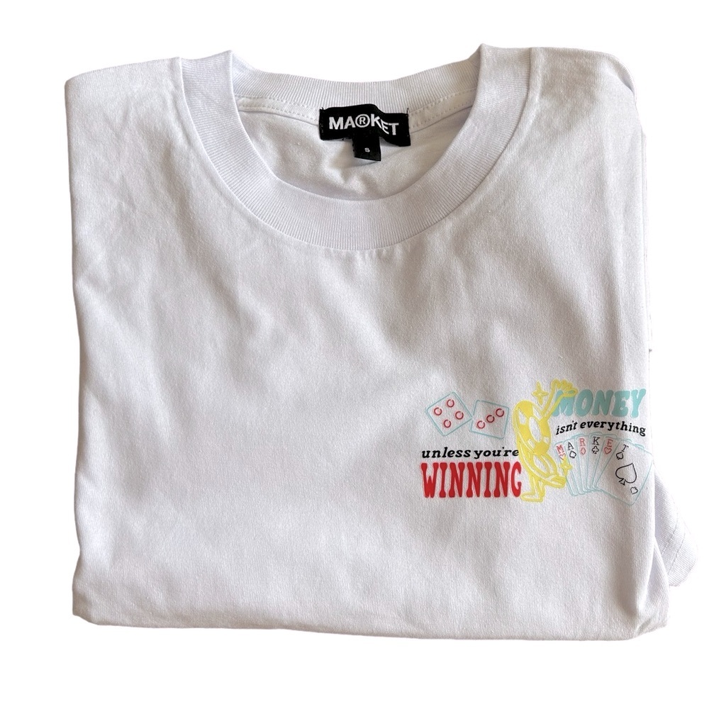 Market Men’s “Unless You’re Winning, Winning Isn’t‎ Everything” T-Shirt Size S